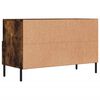 vidaXL Mobile Porta TV Rovere Fumo 80x36x50 cm in Legno Multistrato