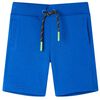 vidaXL Pantaloncini per Bambini con Coulisse Blu 104