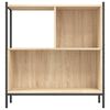 vidaXL Libreria Rovere Sonoma 72x28x77,5 cm in Legno Multistrato