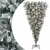 vidaXL Albero di Natale artificiale rovesciato con rami snodati 150 cm