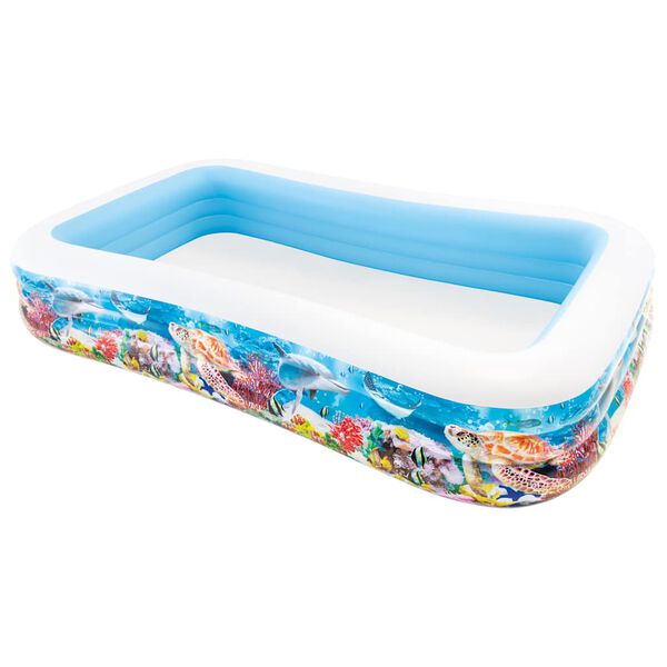 Intex Piscina per Famiglia Swim Center 305x183x56 cm Design Marino