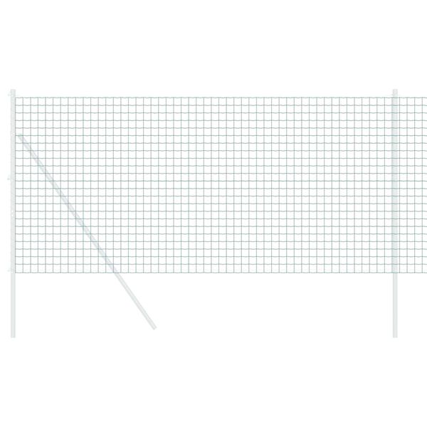 vidaXL Recinzione Euro Verde 1.4 x 10 m Ferro rivestito in PVC