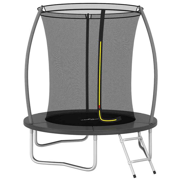 vidaXL Set Trampolino Rotondo 183x52 cm 80 kg