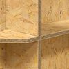 vidaXL Base per Terrario con lo scaffale Marrone 60 x 30 x 50 cm OSB