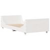 vidaXL Letto senza Materasso Bianco 90x190 cm in Legno Massello Pino