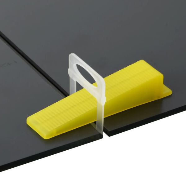 vidaXL Cunei di livellamento per Piastrelle 500 pz