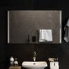 vidaXL Specchio da Bagno con Luci LED 100x60 cm