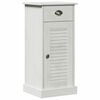 vidaXL Mobile da Bagno VIGO Marrone e Marrone Miele 37,5 x 34 x 80 cm