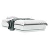 vidaXL Struttura letto a pavimento Bianco 80 x 200 cm