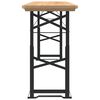 vidaXL Tavolo Pieghevole Birreria 170x50x75/105cm Legno Massello Abete