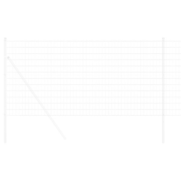 vidaXL Recinzione Euro 1,4 x 10 m Ferro rivestito in PVC