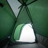 vidaXL Tenda da Campeggio a Cupola per 3 Persone Verde Impermeabile