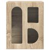 vidaXL Comodino Rovere Sonoma 40 x 35 x 50 cm Legno multistrato