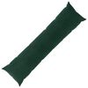 vidaXL Cuscino con cuscino HEERLEN Verde Scuro 40 x 145 cm Velluto
