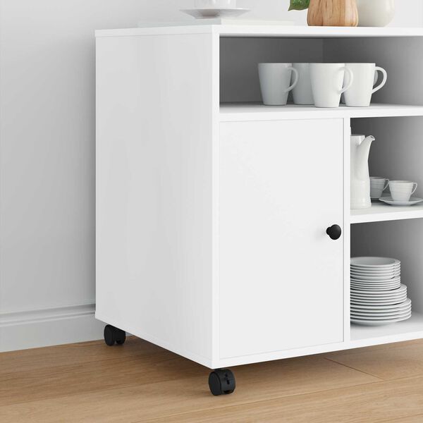 vidaXL Ruota 12 pcs Nero 39,5 x 39,5 x 37,8 mm Acciaio e polipropilene