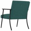 vidaXL poltrona Verde Scuro 59 x 75 x 78 cm Tessuto