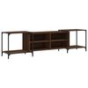 vidaXL Mobile TV Rovere Marrone 203x37x50 cm in Legno Multistrato