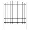 vidaXL Recinzione per Giardino 2 pcs Grigio 170 x 215 cm