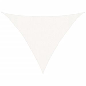 vidaXL Vela Parasole 160 g/m&sup2; Bianca 3x3x4,2 m in HDPE