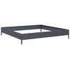 vidaXL Fioriera Rialzata da Giardino Antracite 100x100x18,5cm Acciaio