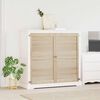 vidaXL Porta per Armadio con porta 2 pcs Naturale 110 x 2,1 x 59,5 cm