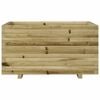 vidaXL Fioriera da Giardino 90x60x49,5 cm in Legno di Pino Impregnato