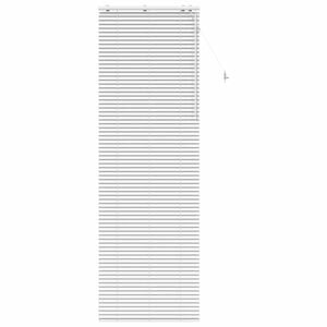 vidaXL Tenda Veneziana Bianco 75 x 250 cm 35 mm