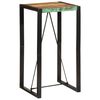 vidaXL Tavolo da Bar 60x55x110 cm in Legno Massello di Recupero