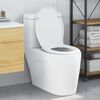 vidaXL Sedile del WC Bianco 44,8 x 37,3 x 4,2 cm Duroplast