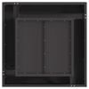 vidaXL Focolare Nero 60 x 60 x 30 cm Acciaio