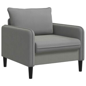 vidaXL Poltrona XL Grigio Scuro Velluto