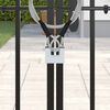 vidaXL Lucchetto Argento 4,2 x 1,9 x 4 cm Acciaio