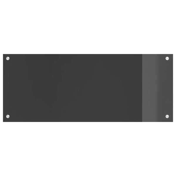 vidaXL Rivestimento da Cucina Grigio scuro 100 x 40 x 0,6 cm