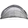 vidaXL Dome Piscina Nero 592 x 590 x 275 cm