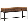 vidaXL Mobile Porta TV 110x30x46 in Legno Massello di Recupero