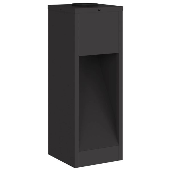 vidaXL Lucina LED Solare da Percorso 2 pcs Nero