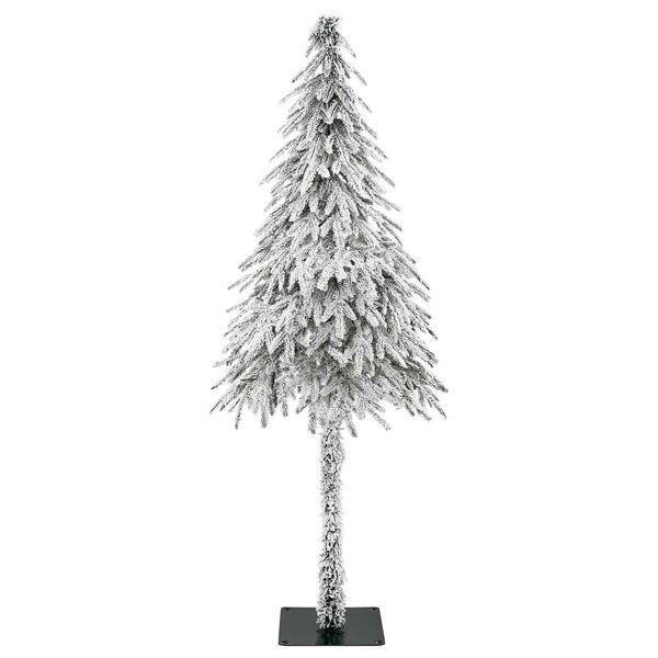 vidaXL Albero di Natale con 150 LED Bianco 150 cm PE e Acciaio