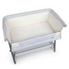 Baninni Culla da Letto per Neonati Elia 92x55x82 cm Grigio Chiaro