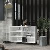 vidaXL Credenza Bianca 103,5x35x70 cm in Legno Multistrato