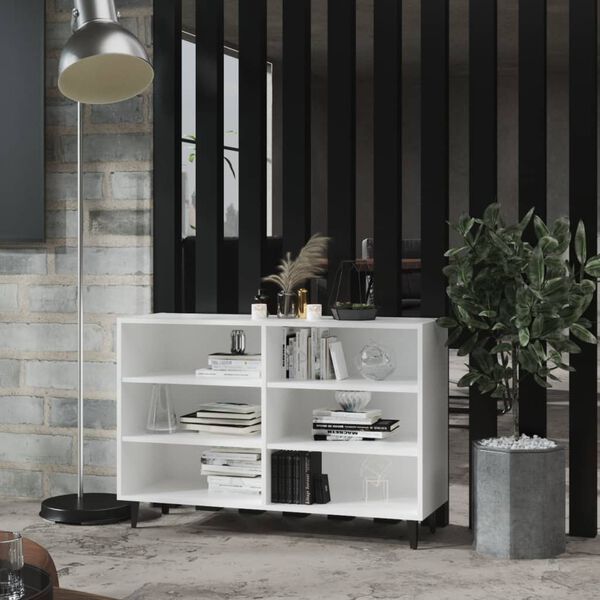 vidaXL Credenza Bianca 103,5x35x70 cm in Legno Multistrato