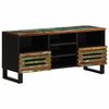 vidaXL Mobile Porta TV 100x34x46 cm in Legno Massello di Acacia