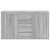 vidaXL Credenza Grigio Sonoma 120 x 36 x 69 cm Legno multistrato