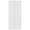 vidaXL Mobile per scarpe Bianco 80 x 39 x 178 cm Legno multistrato