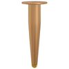 vidaXL Piedi in piedi 2 pcs Oro 98 x 40 mm Ferro
