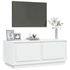 vidaXL Tavolino da Salotto Bianco 102x50x44 cm in Legno Multistrato