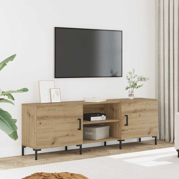 vidaXL Mobile Porta TV Rovere Artigianale 150x30x50cm in Truciolato