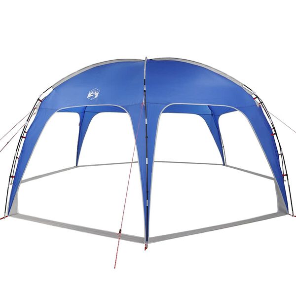 vidaXL Tenda per Feste Azzurra Impermeabile
