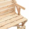 vidaXL Tavolo da Picnic con Panche in Legno Abete 2-in-1 Convertibile