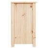 vidaXL Comodino 40x35x61,5 cm in Legno Massello di Pino