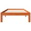 vidaXL Letto senza Materasso Marrone Cera 90x190 cm in Legno di Pino